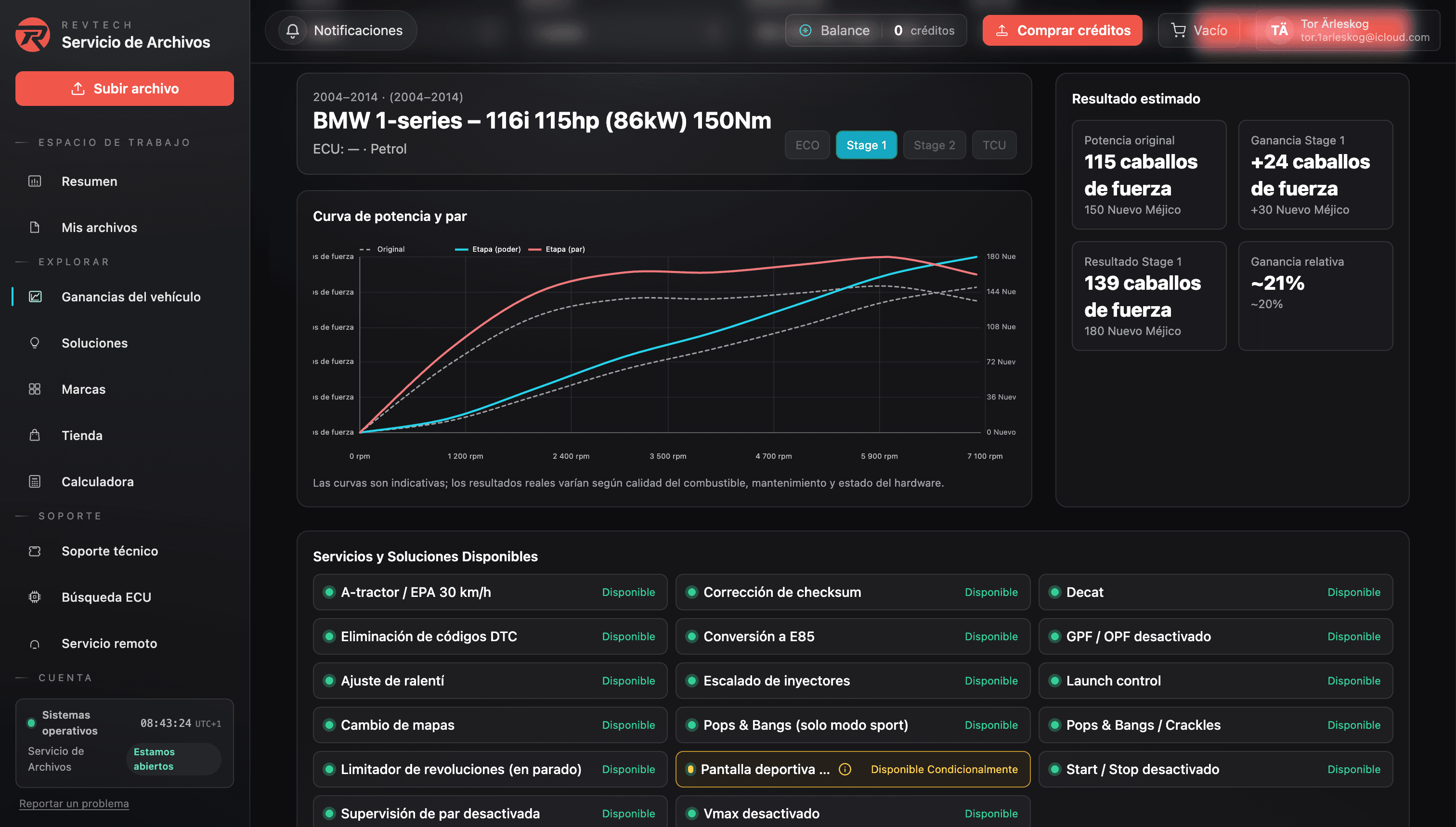Tuning Guide integrado
